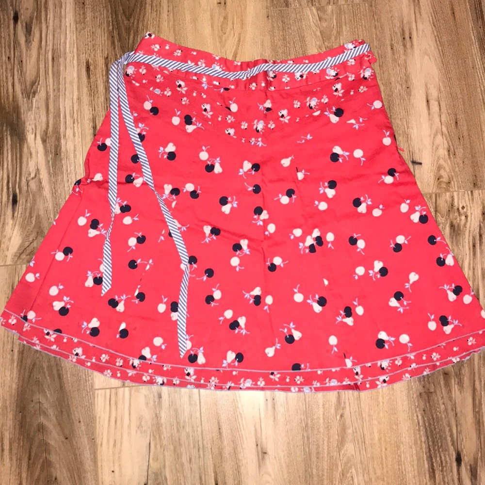 American Eagle country skirt with striped belt
